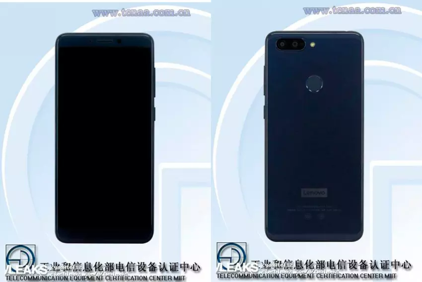 W TENAA pojawiła budżetu Lenovo K350 z podwójnym kamery