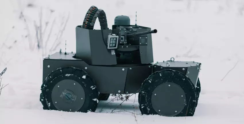 Bezzałogowy statek powietrzny (UAV) Liut wystrzeliwany z ziemi