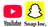Snap i YouTube zawierają ...