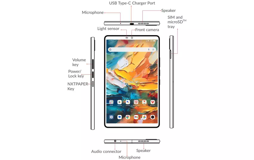 TCL przygotowuje 8-calowy tablet z 5G i wyświetlaczem NxtPaper