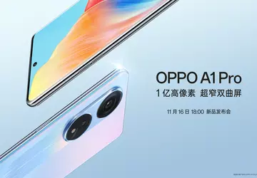 OPPO A1 Pro z ekranem 120Hz ...