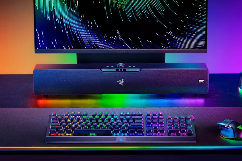 Razer Leviathan V2 Pro na CES 2023: soundbar z podświetleniem RGB, kamerą IR i obsługą 3D Audio za 399 dolarów