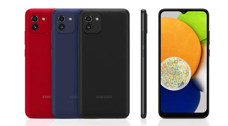 Samsung udostępnił nową aktualizację systemu dla Galaxy A03