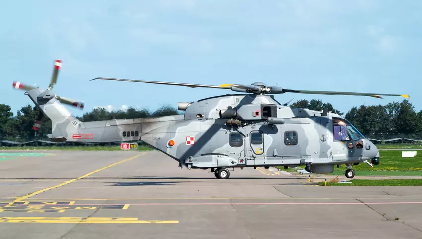Polska otrzyma pierwszy śmigłowiec przeciw okrętom podwodnym Leonardo AW101 Merlin w ramach kontraktu o wartości 415 milionów dolarów.
