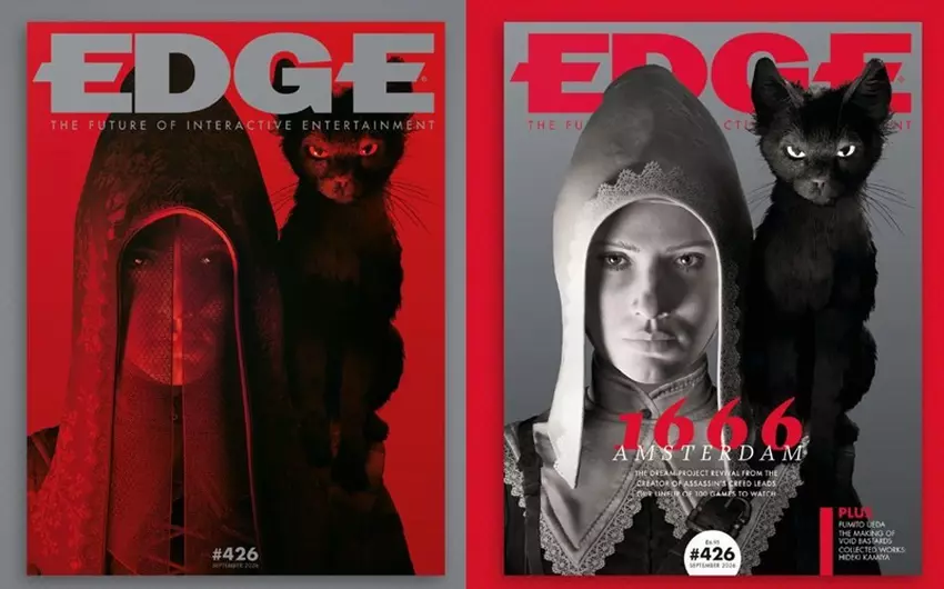 Główni bohaterowie 1666: Amsterdam na okładce magazynu Edge
