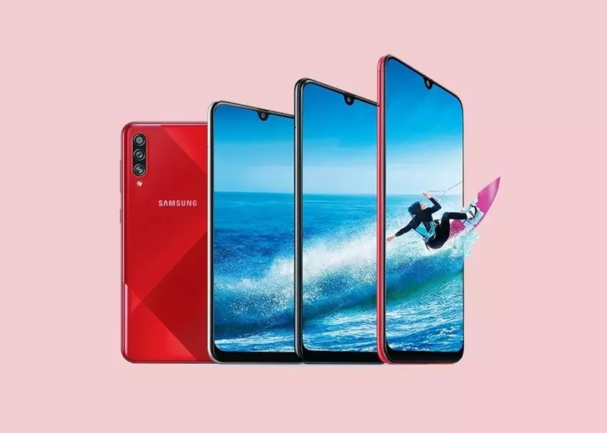 Samsung Galaxy A70s otrzymał swoją pierwszą aktualizację: dodano Link do systemu Windows i możliwość podłączenia słuchawek przez Type-C