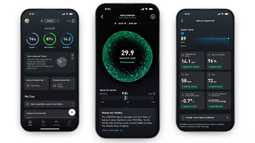 Opaski fitness WHOOP 5.0 i WHOOP MG