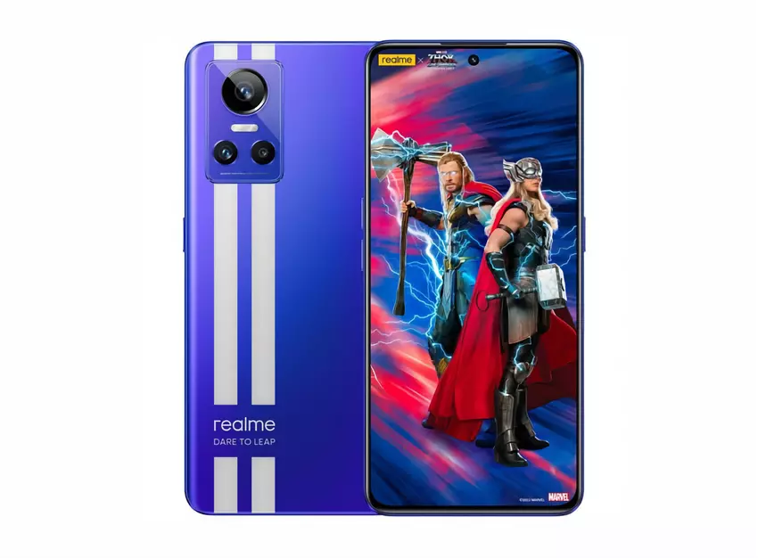 realme pokazało specjalną wersję realme GT Neo 3 150W, nowość dedykowana jest filmowi „Thor: Love and Thunder”