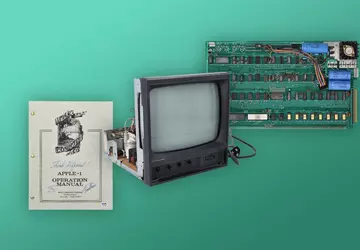 Działający Apple-1 pierwszy komputer wsadowy wystawiony ...