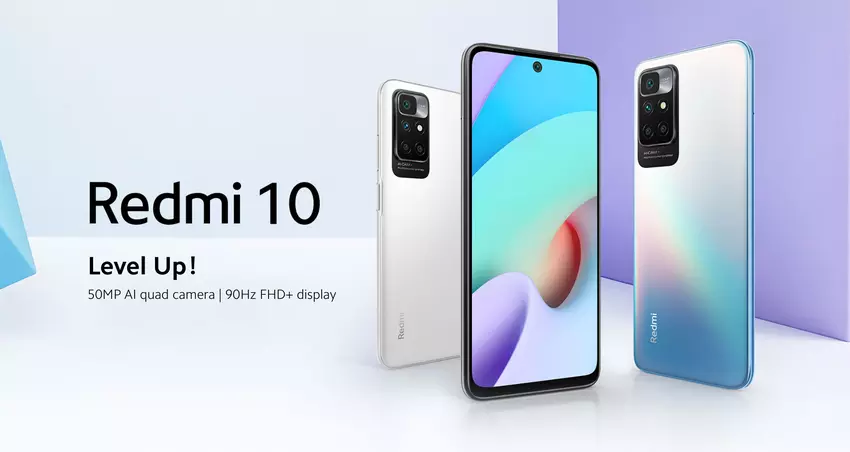 Redmi 10: budżetowy smartfon z ekranem 90Hz, chipem MediaTek Helio G88, 50MP quad-camera i głośnikami stereo od 179$
