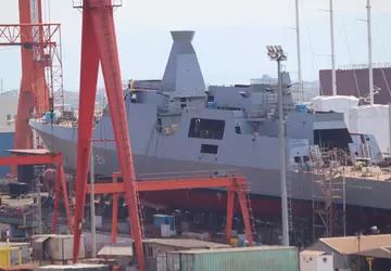 "Hetman Iwan Mazepa": Kadłub przyszłego okrętu ...