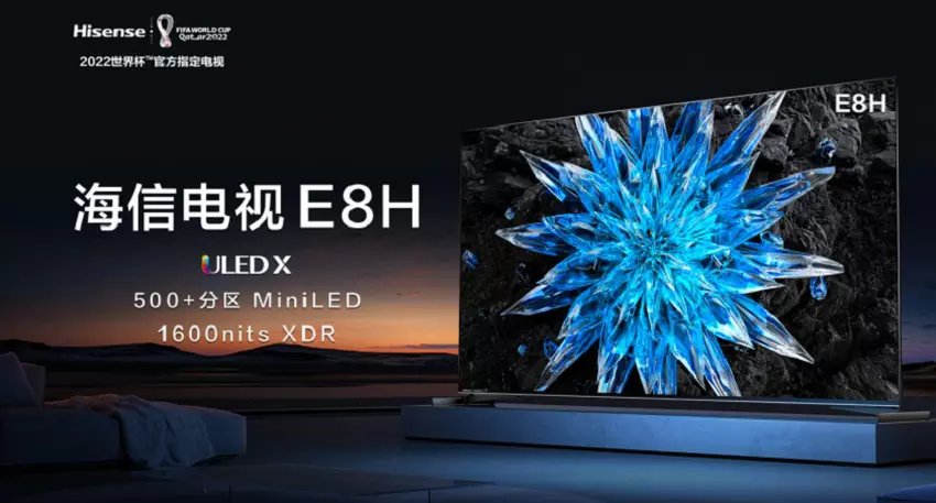 Hisense E8H - Mini-LED TV z XDR i 144Hz od 1000$