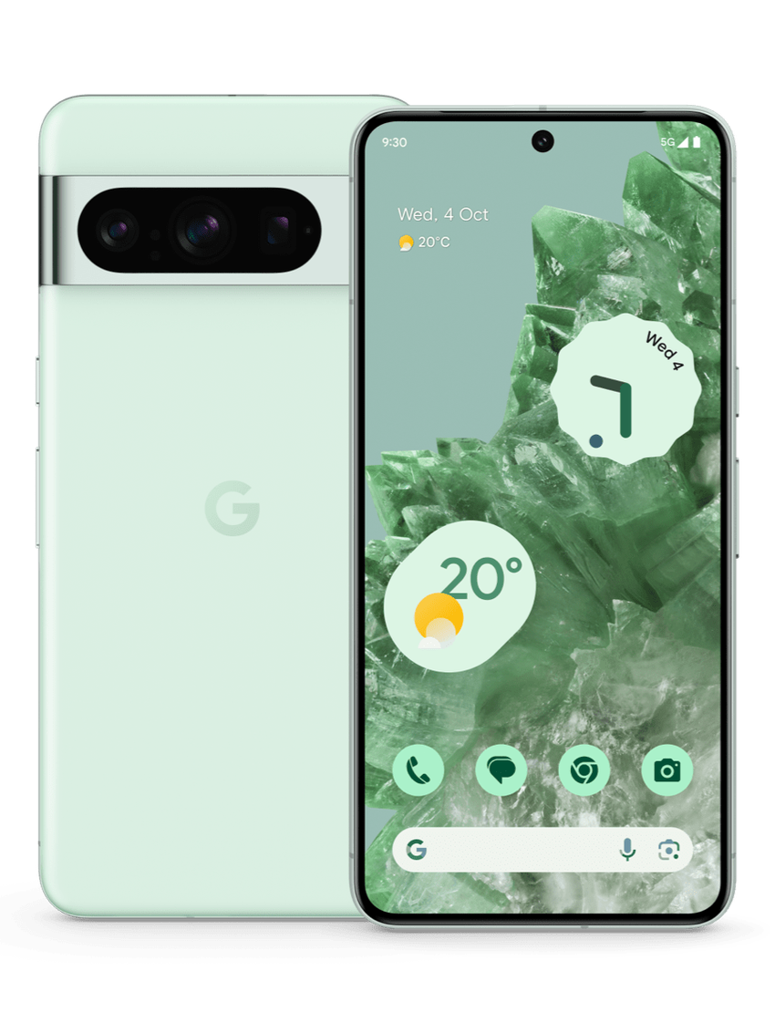 Oto jak będzie wyglądał Google Pixel 8 Pro w nowej kolorystyce Minty Fresh