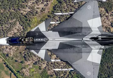 Po raz pierwszy na świecie myśliwiec ...