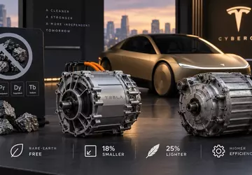 Tesla Cybercab z rewolucyjnym silnikiem: bez ...