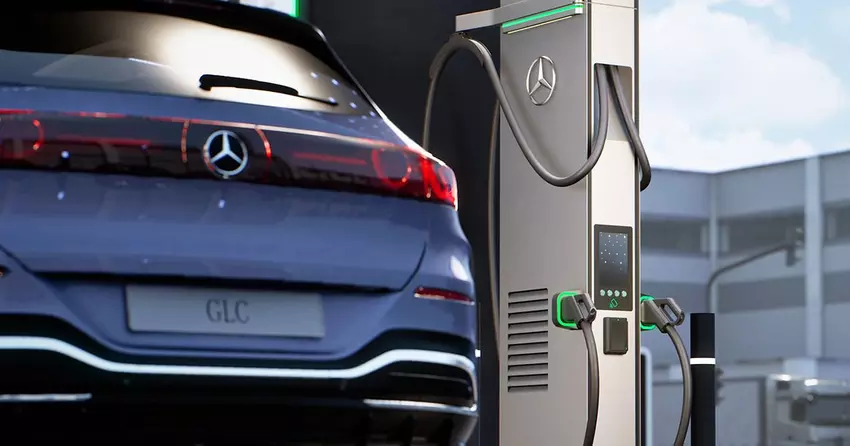 Mercedes ogłosił wdrożenie sieci stacji ładowania o mocy 600 kW od 2026 roku