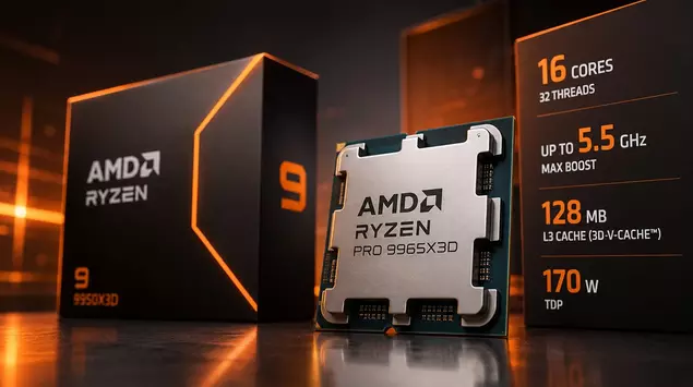 AMD Ryzen 9 PRO 9965X3D: Profesjonalna ...