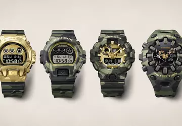 Casio łączy kamuflaż i złoto w ...