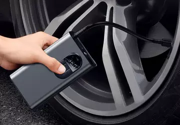 Przenośna sprężarka Baseus z wbudowanym akumulatorem ...