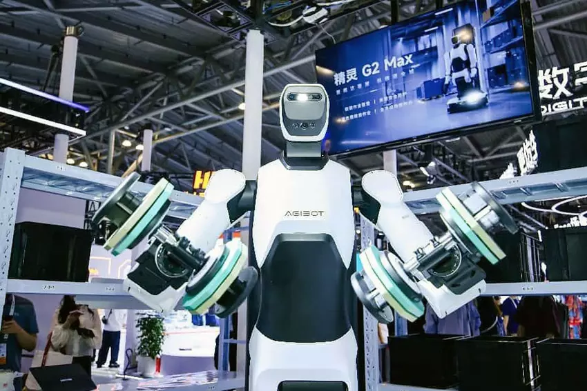 Przemysłowy robot G2 Max. Zdjęcie: AGIBOT