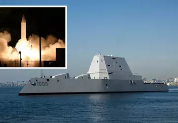USS Zumwalt, najbardziej zaawansowany amerykański niszczyciel, ...
