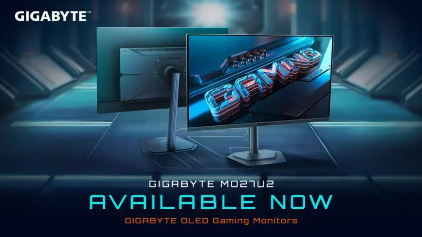 GIGABYTE przedstawia monitor MO27U2 QD-OLED 27″ 4K 240Hz dla graczy w USA i UE
