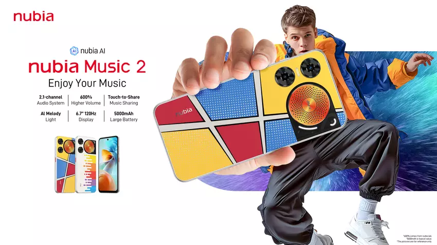 ZTE zaprezentowało nowy smartfon muzyczny Nubia Music 2 z trzema głośnikami szerokopasmowymi i obsługą DTS:X Ultra