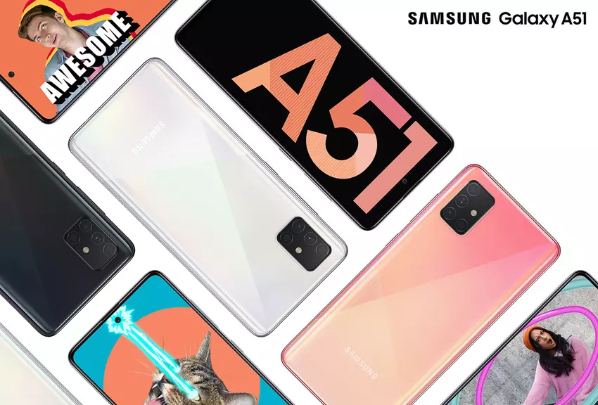 Po Galaxy Note 20 i Galaxy Note 20 Ultra: Galaxy A51 zaczął otrzymywać lutową aktualizację zabezpieczeń