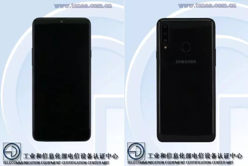 Funkcje Samsung Galaxy A20 trafiły do sieci: potrójna kamera, układ Exynos 7884 i ekran Infinity-V