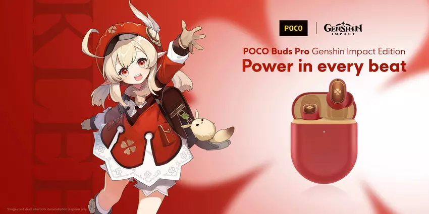 POCO Buds Pro Genshin Impact Edition: bezprzewodowe słuchawki w stylu Genshin Impact za 69 €