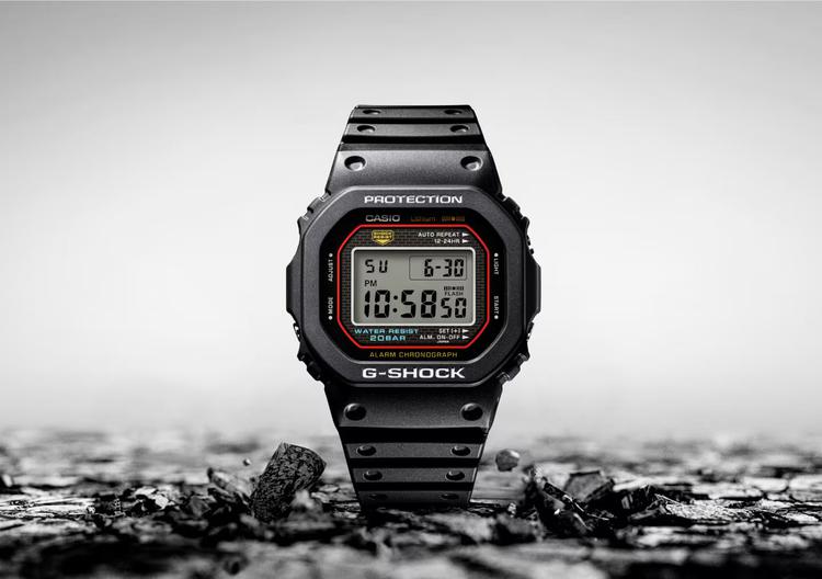 Casio DW-5000R: replika pierwszego modelu G-Shock ...