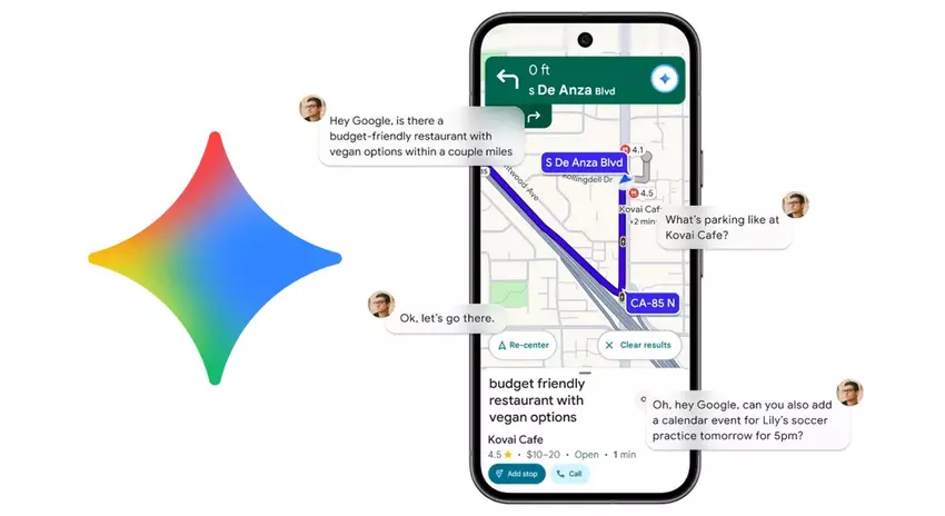 Gemini przekształca Google Maps w „inteligentnego nawigatora”, który zna wszystko wokół