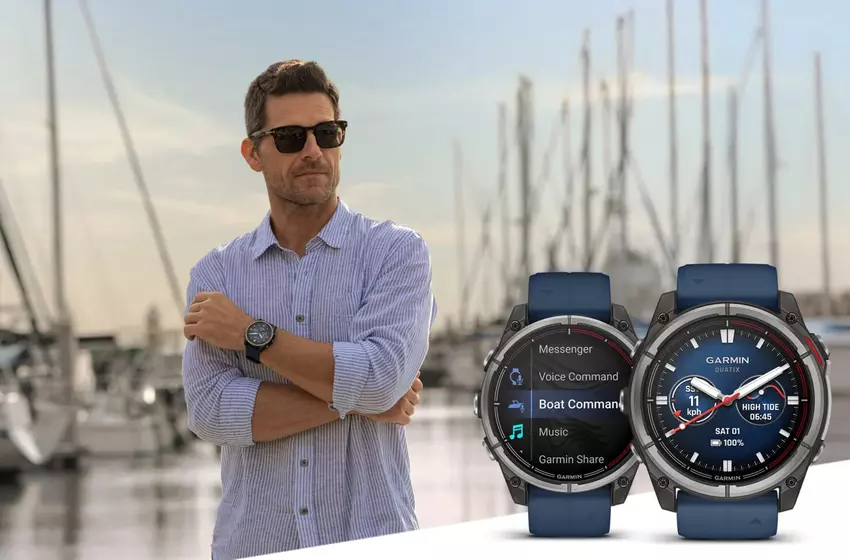 Garmin quatix 8: smartwatch, który steruje jachtem za pomocą głosu