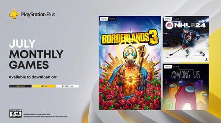 Lipcowe gry PlayStation Plus są już dostępne do pobrania z biblioteki: gracze otrzymają Borderlands 3, NHL 24 i Among Us