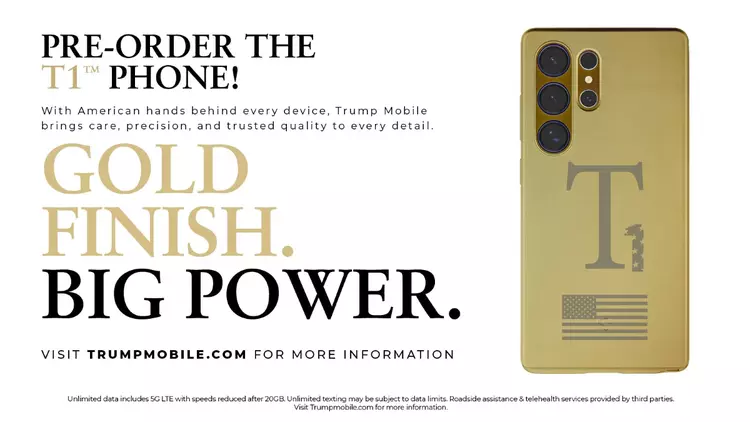 „Amerykański” smartfon T1 od Trump Mobile ...