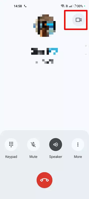 Nowa lokalizacja ikony połączenia wideo