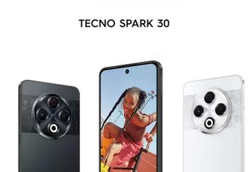 Tecno Spark 30: wyświetlacz 90 Hz, ...