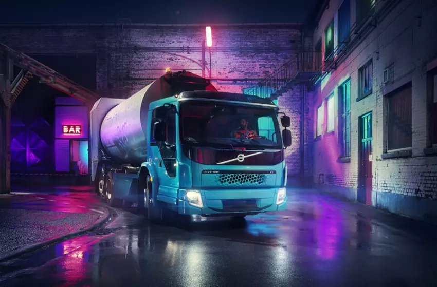 Volvo FE Electric: stylowy elektryczny śmieciarz z rezerwą mocy 200 km i mocą 354 KM.