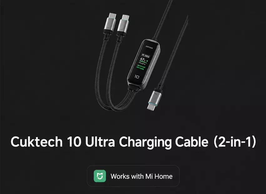 Kabel ładujący Cuktech z plecionym oplotem