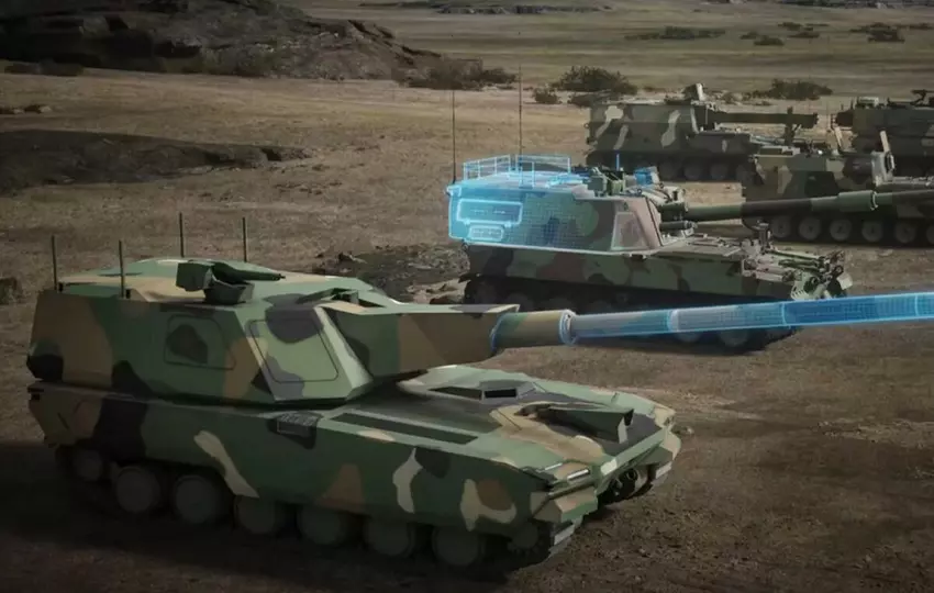 Południowa Korea zaprezentowała koncepcję bezzałogowej haubicy samobieżnej K9A3