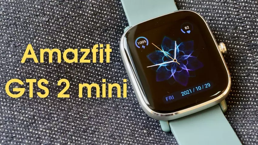 Amazfit GTS 2 mini - do dzieła! Recenzja stylowego smartwatcha