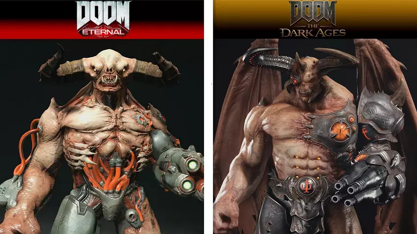 Więcej gotyku i mniej techno-fantasy: bloger porównał wizualny styl postaci DOOM: The Dark Ages i DOOM Eternal