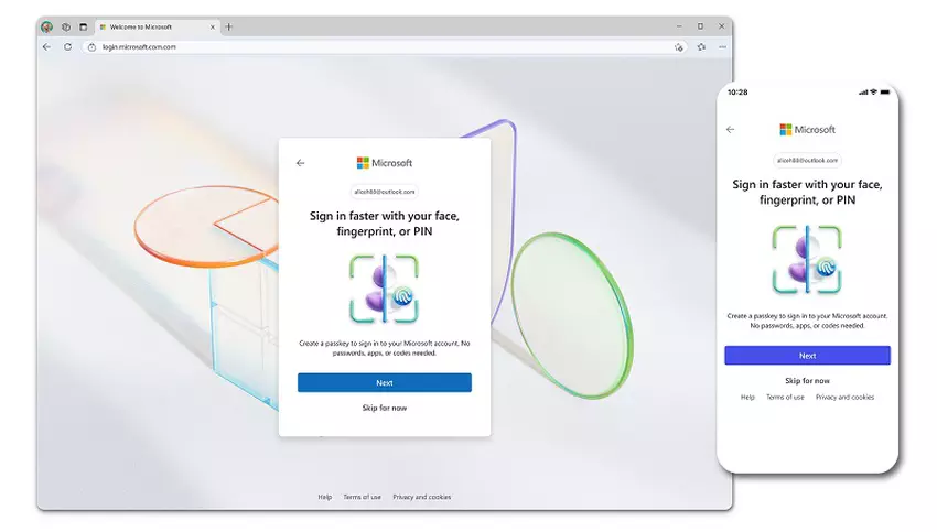 Nowy interfejs rejestracji Windows