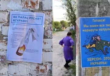 W okupowanym Chersoniu obiecują bitcoiny za ...