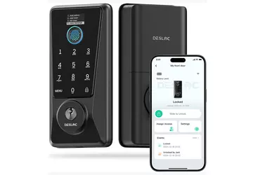 Nowy inteligentny zamek DESLOC D110 Plus: ...