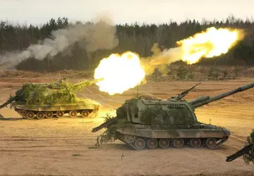 Ukraińska artyleria zniszczyła rosyjski magazyn amunicją ...