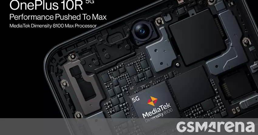 OnePlus potwierdza, że ​​ekskluzywny MediaTek Dimensity 8100-MAX pojawi się w OnePlus 10R w Indiach