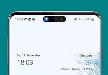 Wycinanka Dynamic Island, podobnie jak iPhone ...