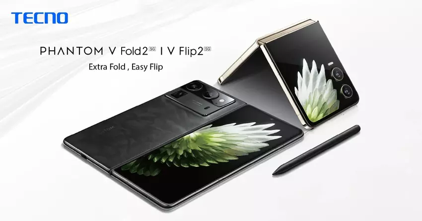 Ile będą kosztować składane smartfony Tecno Phantom V Fold 2 i Phantom V Flip 2?