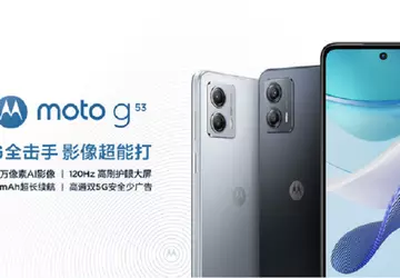 Moto G53 - wyświetlacz 120Hz LD, ...